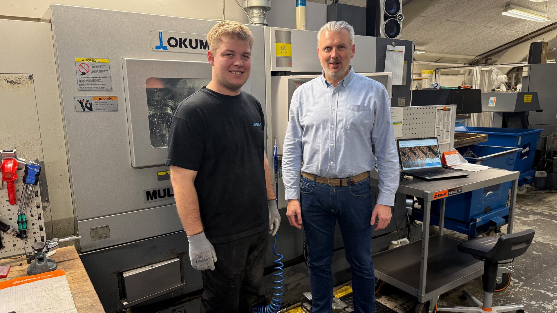 Læs om Christian Tobiasens lærlingeforløb hos Gromas